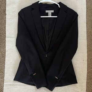 H&M Black Blazer Size US 2